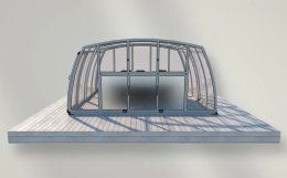 Zadaszenie basenowe na wymiar Aurora Spa