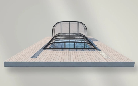 Zadaszenie basenowe na wymiar Horizon Double