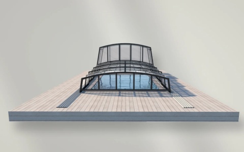 Zadaszenie basenowe na wymiar Skyline Double