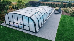 Zadaszenie basenowe na wymiar Cometa Double