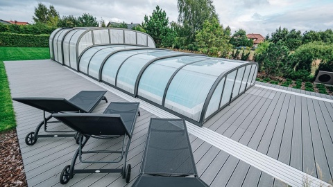 Zadaszenie basenowe na wymiar Cometa Double