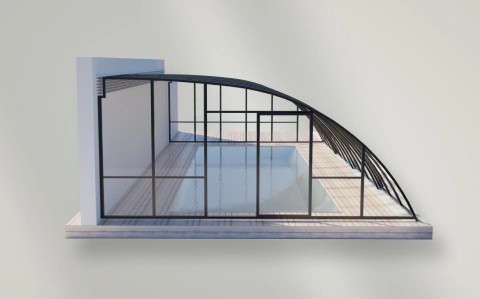 Zadaszenie basenowe na wymiar Moonlight