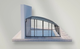 Zadaszenie basenowe na wymiar Skywall