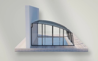Zadaszenie basenowe na wymiar Skywall