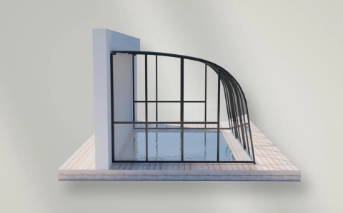 Zadaszenie basenowe na wymiar Sunlight