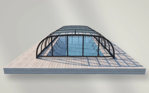 Zadaszenie basenowe na wymiar Cometa