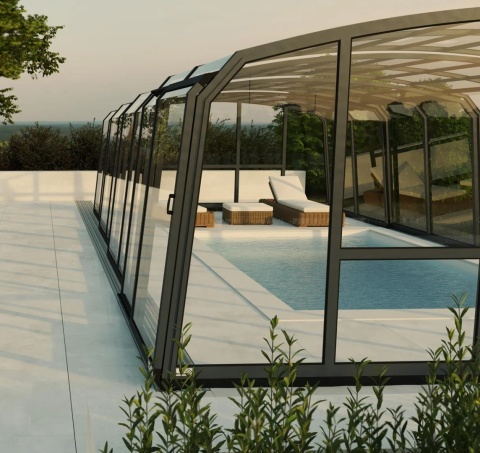 Zadaszenie basenowe na wymiar Discovery Up