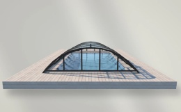 Zadaszenie basenowe na wymiar Orbit