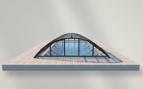 Zadaszenie basenowe na wymiar Orbit