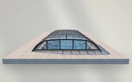 Zadaszenie basenowe na wymiar Horizon