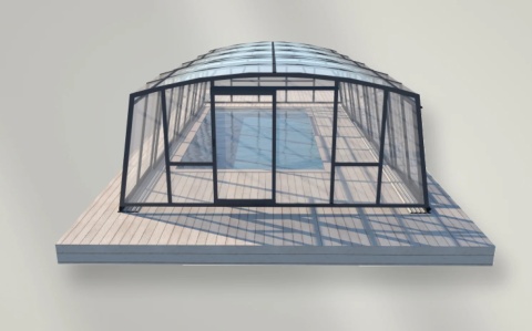 Zadaszenie basenowe na wymiar Skyline Up