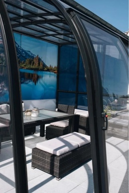 Zadaszenie basenowe na wymiar Sunlight