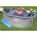 Basen ogrodowy panelowy całoroczny 457 x 122 cm 13w1 Bestawy 56384