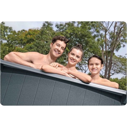 Basen ogrodowy panelowy całoroczny 549 x 132 cm 13w1 Bestawy 561CS