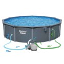 Basen ogrodowy panelowy całoroczny 549 x 132 cm 13w1 Bestawy 561CS