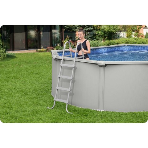 Basen ogrodowy panelowy całoroczny 610x366x122 cm 13w1 Bestawy 56369