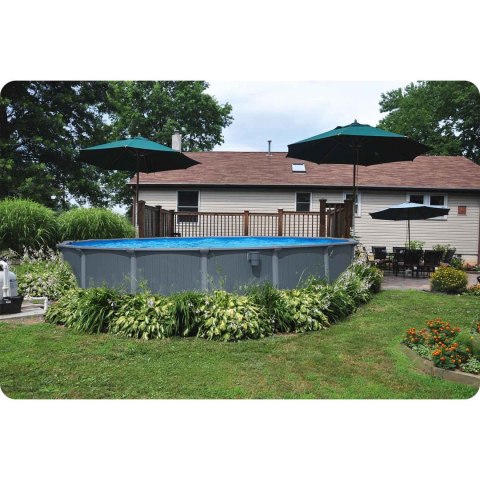 Basen ogrodowy panelowy całoroczny 732 x 132 cm 13w1 Bestawy 561RP