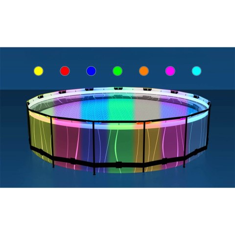 Basen ogrodowy stelażowy 457 x 107 cm 13w1 Bestway 561GD