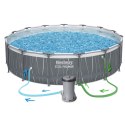 Basen ogrodowy stelażowy 457 x 107 cm 13w1 Bestway 561GD