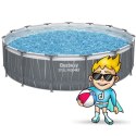 Basen ogrodowy stelażowy 457 x 107 cm 13w1 Bestway 561GD
