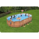 Basen ogrodowy stelażowy 610 x 366 x 122 cm 13w1 Bestway 56719N