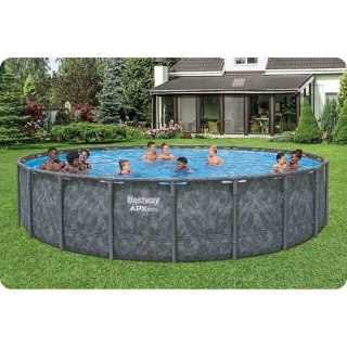 Basen ogrodowy stelażowy 671 x 132 cm 11w1 Bestway 561JZ