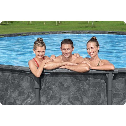 Basen ogrodowy stelażowy 671 x 132 cm 11w1 Bestway 561JZ