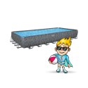 Basen stelażowy ogrodowy 956 x 488 x 132 cm 11w1 Bestway 561KJ