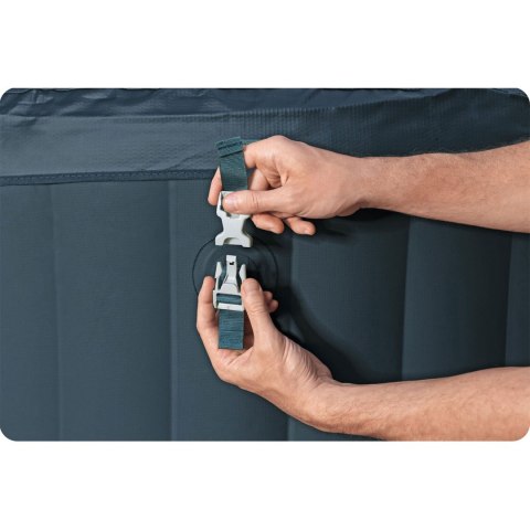 Dmuchane SPA Lay-Z Miami Green 6 osobowe Bestway 6001D