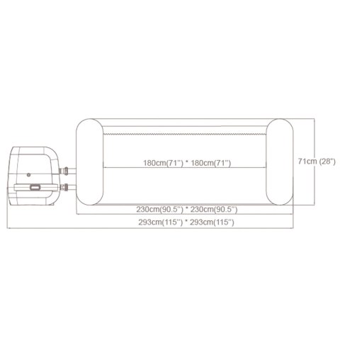 Dmuchane SPA Lay-Z San Francisco Pro 7 osobowe Bestway 6001Q