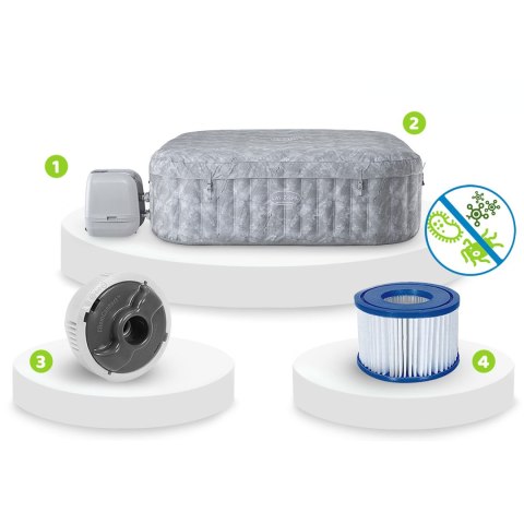 Dmuchane SPA Lay-Z San Francisco Pro 7 osobowe Bestway 6001Q