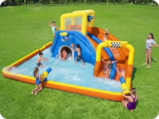 Plac zabaw dmuchany Mega Park 551 x 502 x 265 cm Bestway 53377