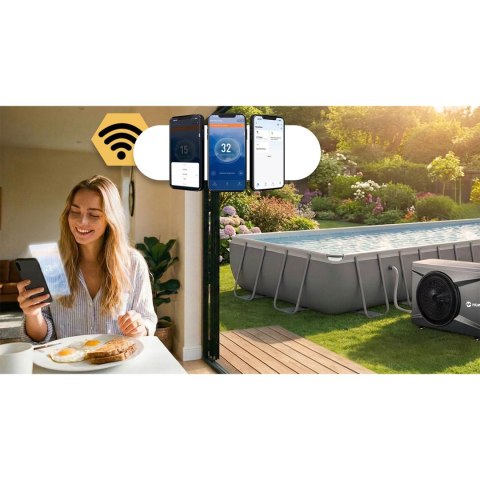 Pompa ciepła do basenu spa podgrzewacz wody 10kw Humberg HM-912