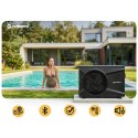 Pompa ciepła do basenu spa podgrzewacz wody 10kw Humberg HM-912