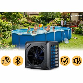 Pompa ciepła do basenu spa podgrzewacz wody 3kw Humberg HM-911