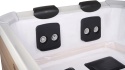 Spa ogrodowe 160x160x65 cm 6 osobowe Amber mspa