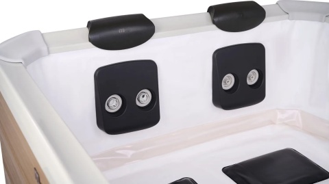 Spa ogrodowe 160x160x65 cm 6 osobowe Amber mspa