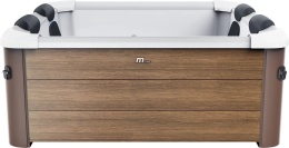 Spa ogrodowe 160x160x65 cm 6 osobowe Amber mspa