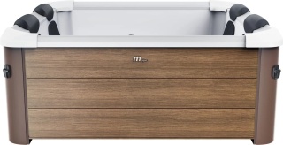Spa ogrodowe 160x160x65 cm 6 osobowe Amber mspa