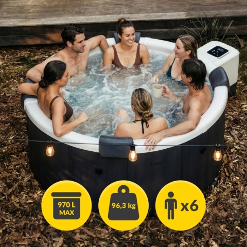 Spa ogrodowe 182x70,9 cm 6 osobowe Denver mSpa