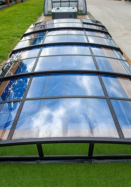 Zadaszenie basenu 12,83 x 5,00 x 0,80 Discovery