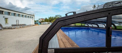Zadaszenie basenu 12,83 x 5,00 x 0,80 Discovery