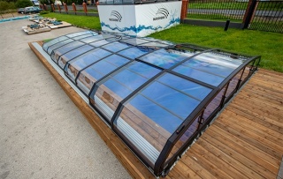 Zadaszenie basenu 15,37 x 6,00 x 0,90 Discovery