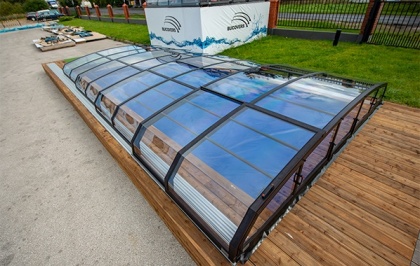 Zadaszenie basenu 15,37 x 6,00 x 0,90 Discovery