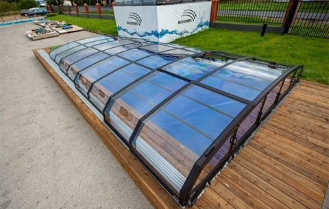 Zadaszenie basenu 7,75 x 3,50 x 0,50 Discovery