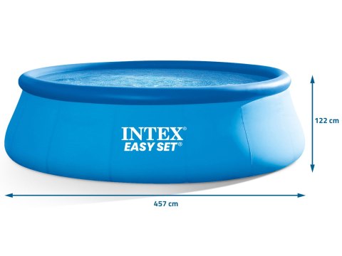 Basen ogrodowy rozporowy 457 x 122 cm zestaw 12w1 INTEX 26168
