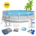 Basen ogrodowy stelażowy 427 x 107 cm 12w1 INTEX 26722