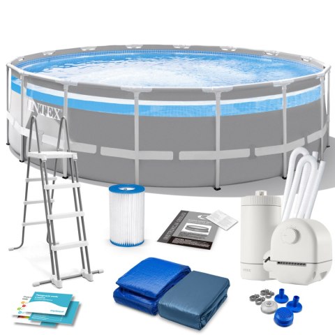 Basen ogrodowy stelażowy 488 x 122 cm 11w1 INTEX 26730