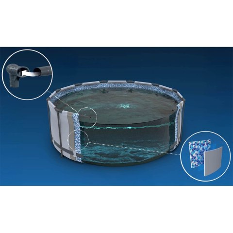 Basen ogrodowy stelażowy 488 x 122 cm 19w1 Bestway 5612Z