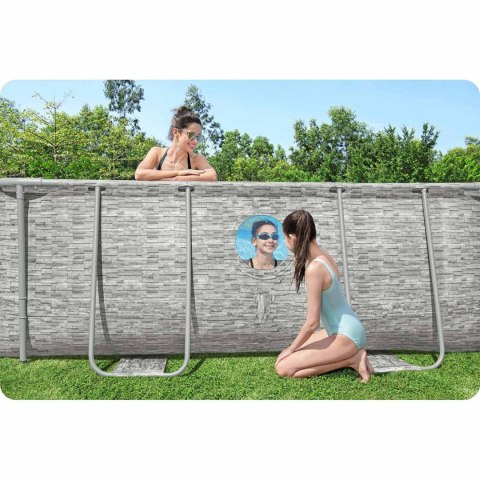 Basen ogrodowy stelażowy 488 x 305 x 107 cm 11w1 Bestway 56946